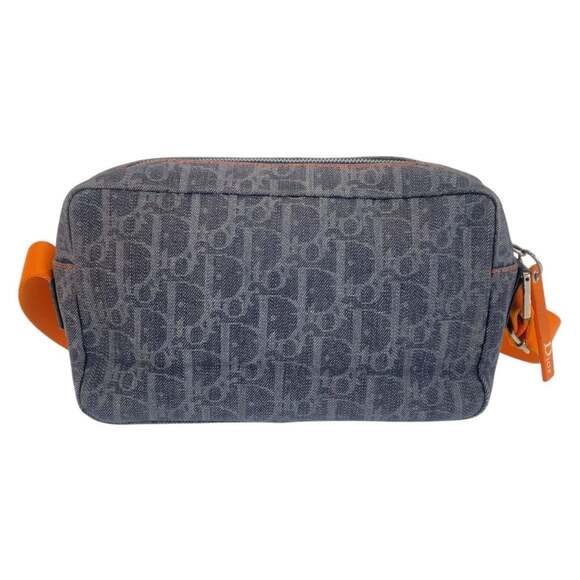 CHRISTIAN DIOR Black Canvas Trotter Shoulder Bag - Picture 2 of 8